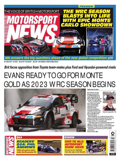 Title details for Motorsport News by Kelsey Publishing Ltd - Available